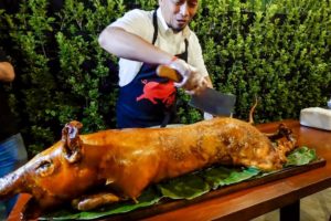 15-Hour Filipino Food Tour in Pampanga & Manila, Philippines - HUGE LECHON with Makansutra!