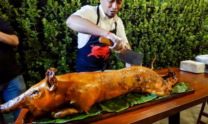 15-Hour Filipino Food Tour in Pampanga & Manila, Philippines - HUGE LECHON with Makansutra!