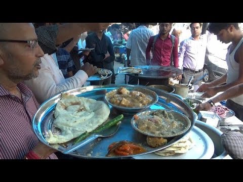 2 Tandoori Roti 2 Veg Curry Achar Only 24 rs | Kolkata Street Food Zindabad