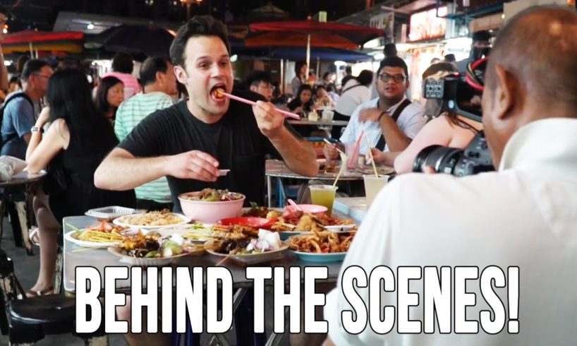 Behind The Scenes Foodrangin' in Penang!