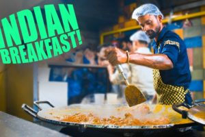Best Breakfast in Delhi, India! STUPID Good Indian Street Food Tour in Old Delhi (and New Delhi)
