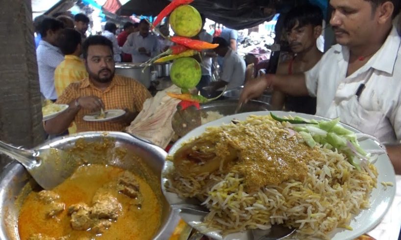 Best Chicken & Mutton Dum Biryani on Kolkata Street (with Egg ) | Price Starting @ 70 rs Per Plate