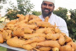 Brinjal bajji recipe || whole baingan bajji for kids || Nawabs kitchen