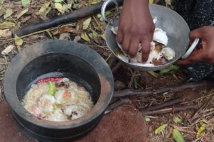 CRAB CURRY - CRAB RECIPE MAKING - COUNTRY FOOD