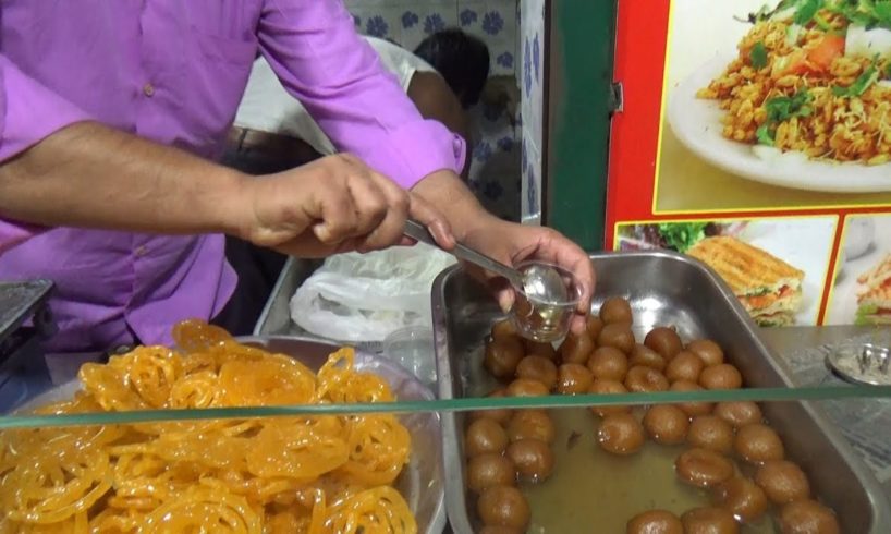 Chennai Busy Fast Food Center - Panipuri /Samosa /Kachori / Jilebi - Street Food Chennai