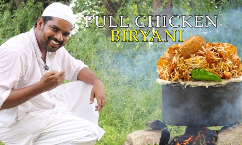 Chicken Biryani | 4 full chickens For kids by Moin Bhai|| Hyderabadi biryani||