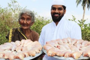 Chicken Drumstics curry || with coconut rice by 107 years old mastanamma || Nawabs kitchen