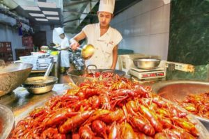 Chinese Street Food Tour in Shanghai, China | Street Food in China BEST Seafood