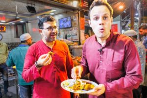 EXTREMELY DEEP Indian Street Food Tour of OLD DELHI - INSANE Street Food ACTION for RAMZAN!