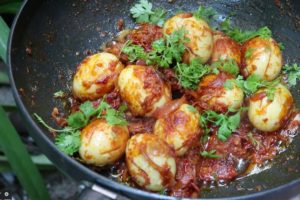 Egg Curry - Fried Egg Recipe - Country Food