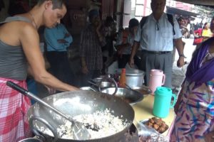 Egg Rice Besides India Post Dalhousie Kolkata | Indian Street Food