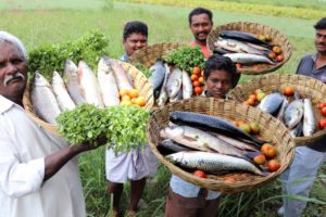 Epic full fish fry - spicy grilled fish- whole thandoori fish recipe By Grandpa