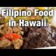 Filipino Food at Naty’s Kitchen in Honolulu, Hawaii