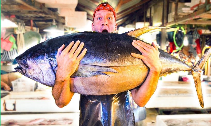 Filipino Seafood Tour! The Real King of Tuna in Mindanao!