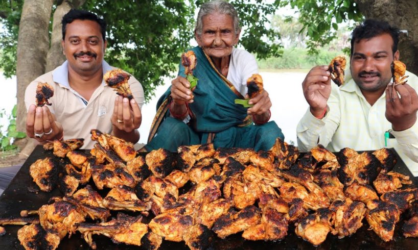 Fried Chicken With 100 Chicken Wings By Granny Mastanamma