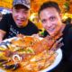 GIANT LOBSTER TOM YUM!! Insane Thai Street Food at Night Market in Bangkok, Thailand!