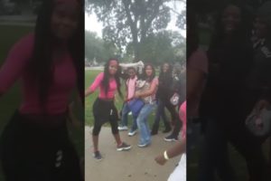 Girl gets knocked out Hood Fights