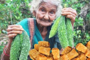 Healthy Bitter Gaurd Curry With Jaggery By 106 Granny |Country foods