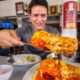 Huge DEEP FRIED River Shrimp - Thai Food at Legendary Kui Mong (กุ่ยหมง) Restaurant!