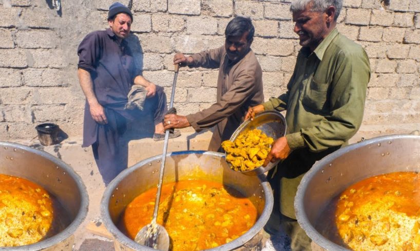 INSANE Pakistani Food VILLAGE WEDDING! - 4000 PEOPLE ULTRA RARE + BREAKFAST Street Food in Pakistan