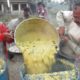 Indian People Eating Khichdi Bhog at Hindu Festival | Street Food Loves You