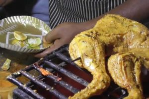 Indian Street Food | Chicken Kebab & Roasted fish with Salad | Food at Street | Digha West Bengal