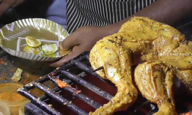 Indian Street Food | Chicken Kebab & Roasted fish with Salad | Food at Street | Digha West Bengal