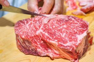 Japanese Steak - THICK WAGYU BEEF at Shima Steak (西洋料理 島) — Best of Tokyo Food Tour!