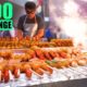 KOREAN Street Food $100 CHALLENGE in MYEONGDONG! The best MYEONGDONG street food!