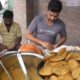 Lucknow People Enjoying Morning Food - Khasta/Puri/Chhole Chawal - Durga Khasta Corner