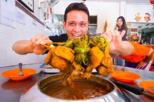 Malaysian Food in Melaka - SPECIAL SATAY + Asam Pedas and Chicken Rice Balls | Malacca, Malaysia!