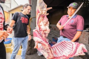 Mexican Food MEAT NINJA | Trying to Eat A WHOLE 80 KG Lamb ⚔️The Most SATISFYING Mexican Street Food