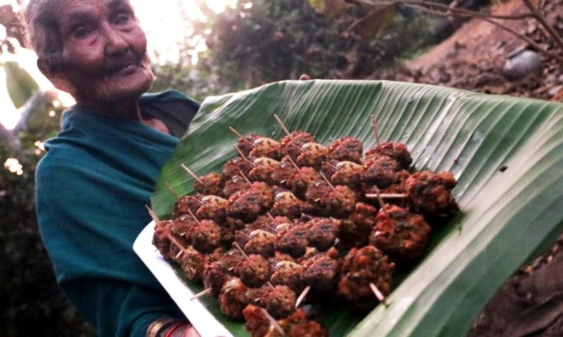 Mutton Keema Balls | Lamb Meat Balls By 106 Mastanamma | Country foods
