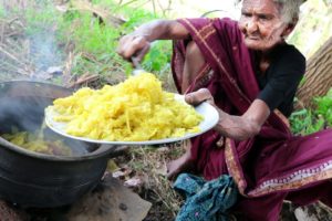 My 105 Years Grandma's Village Style Cabbage Curry | Cabbage Recipe | Country Foods