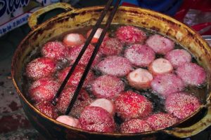 RARE Vietnamese Mountain Food in the Most Colorful Market in the World! - Bac Ha Market