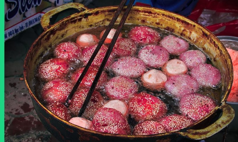 RARE Vietnamese Mountain Food in the Most Colorful Market in the World! - Bac Ha Market