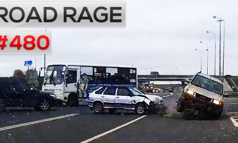 ROAD RAGE & CAR CRASHES, Bad drivers compilation #480