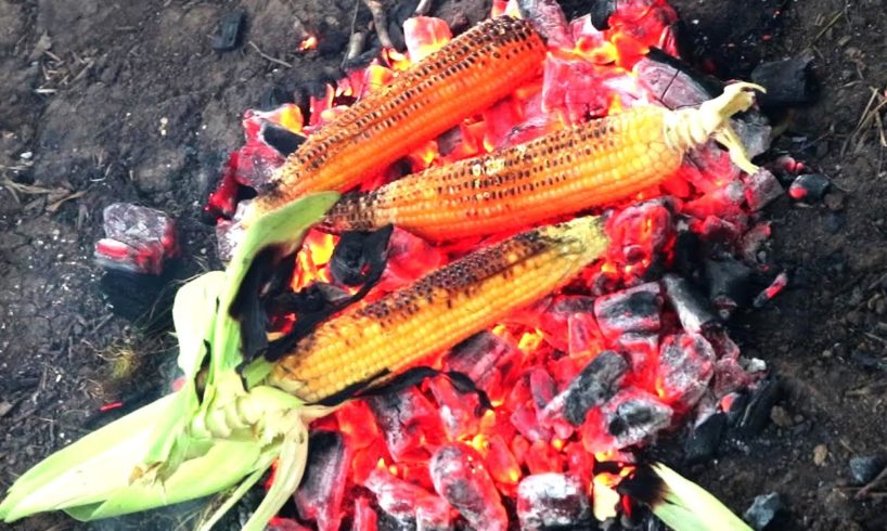 Roast Corn making By Country Foods Boys