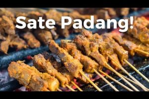 Sate Padang Ajo Ramon - Indonesian Street Food in Jakarta!