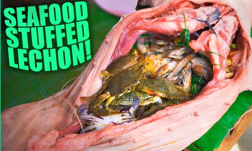 Seafood Stuffed Lechon - Meet the Philippines Mad Food Scientist!