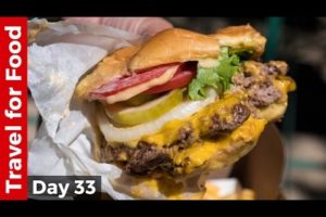 Shake Shack in NYC - Eating The Double Shack Burger!