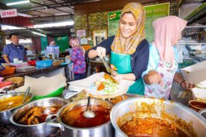 Street Food Malaysia - NASI KERABU + Malay Food Tour in Kelantan, Malaysia!