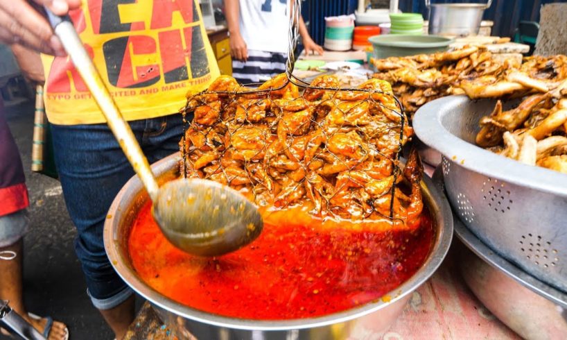 Street Food in Lombok - BEST GRILLED CHICKEN in the WORLD!!  Mataram, Indonesia!