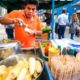 Street Food in Oaxaca - CHEESE CORN CHAMPION and Mexican Meat Alley Tour in Mexico!