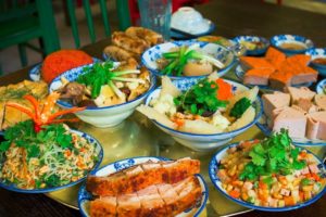 TET FEAST in Hanoi! Meatball Jello and Pigeon Soup. (Vietnamese Tet Food Day 1)