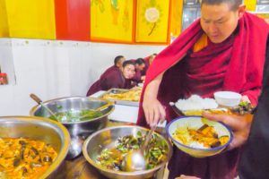 TIBETAN CHINESE Street Food Tour in REMOTE China! YAK SASHIMI, TEMPLE FOOD, + UNKNOWN Street Foods
