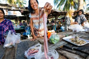 Thai Food Tour of Sichon (สิชล) - CURRY EEL and UNTOUCHED Coastal Beach Village in Thailand!