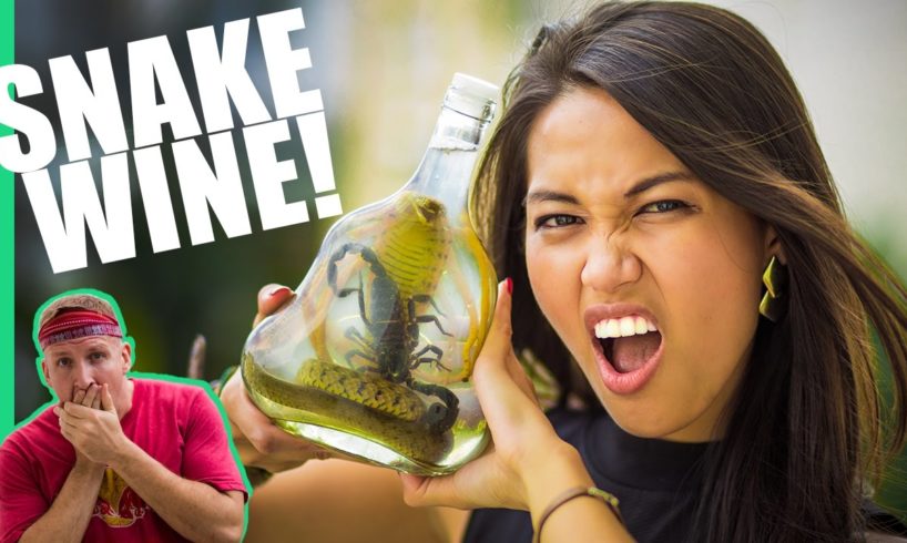 The Snake Wine Challenge in Vietnam!