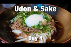 Udon Noodles & Unexpected Sake