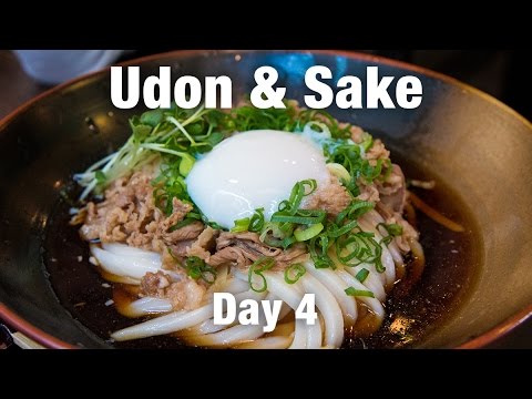 Udon Noodles & Unexpected Sake